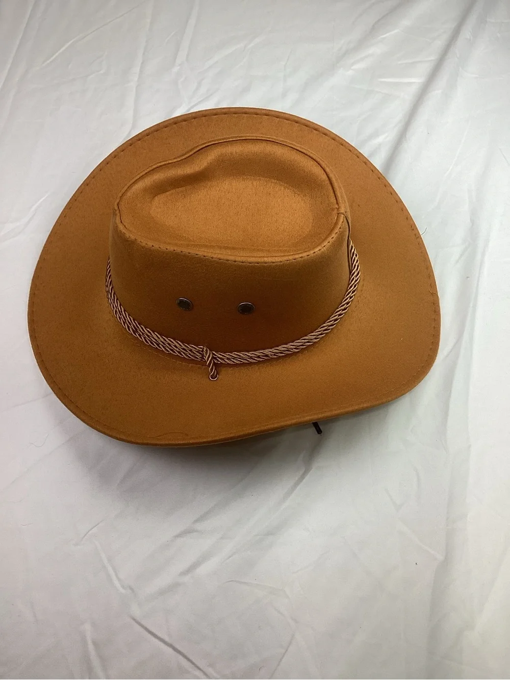 Rust Brown Western-style Felt Cowboy Hat